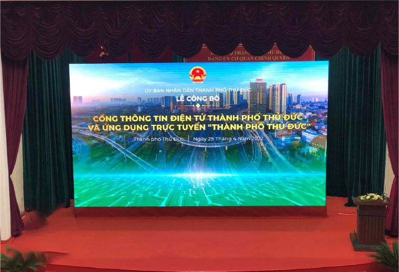 Màn hình LED hội trường bao nhiêu inch là phù hợp?