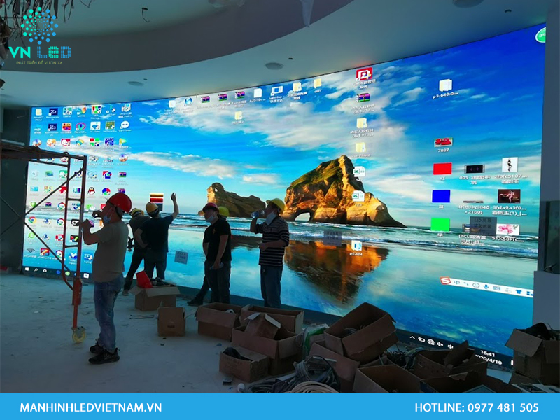 Cách tính độ phân giải pixel màn hình LED P4