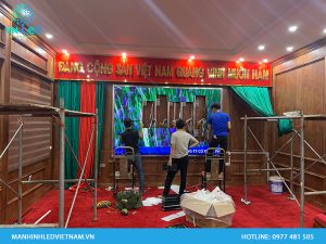 Thi công màn hình LED cảm ứng tại Hà Nội