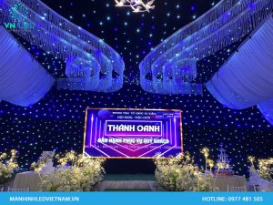 Hướng dẫn lắp màn hình LED đám cưới