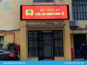 Kích thước màn hình LED chạy chữ mới nhất