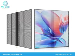 Cách tính độ phân giải pixel màn hình led trong suốt dán kính