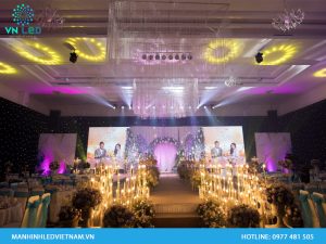 Thông số kỹ thuật màn hình LED sân khấu tiệc cưới