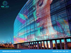 Thông số kỹ thuật màn hình led trong suốt dán kính