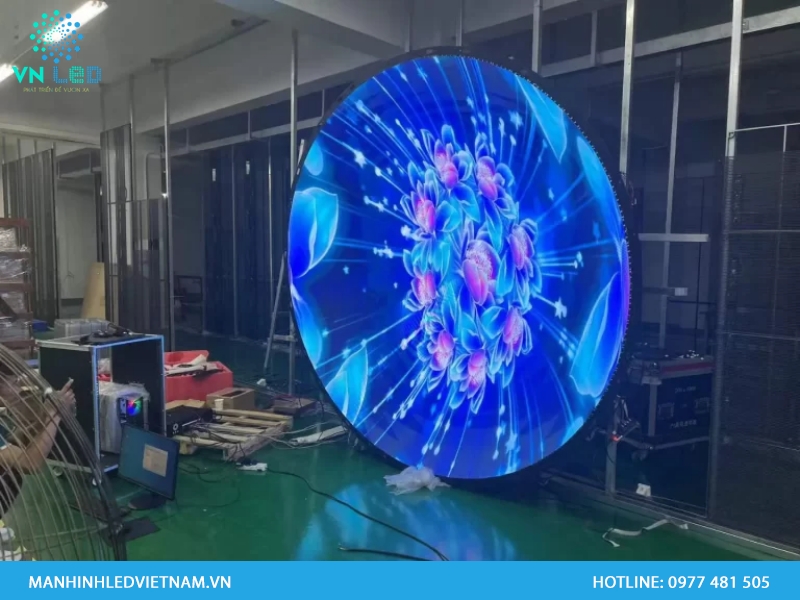 Báo giá màn hình LED tròn tại Hà Nội
