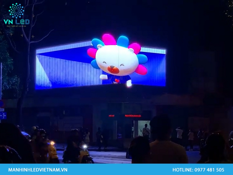 Cho thuê màn hình LED tròn tại Hà Nội