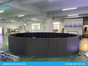 Cho thuê màn hình LED tròn tại Hà Nội