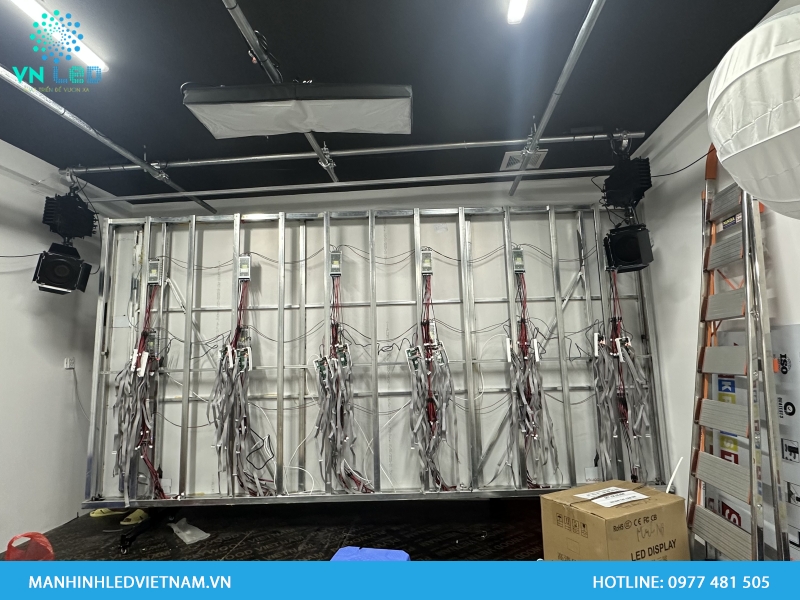 Hướng dẫn lắp màn hình LED quảng cáo