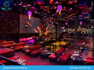 Lắp đặt màn hình LED quán bar tại Hà Nội