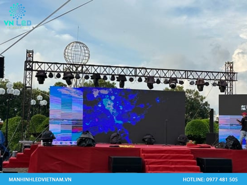 Lắp đặt màn hình led tròn tại Hà Nội