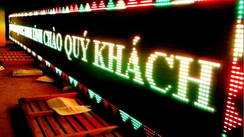 Bảng hiệu LED P10 trong nhà