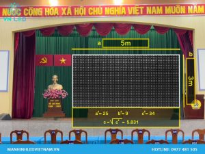 Kích thước màn hình LED lắp ghép