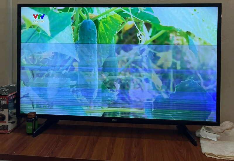 Cách sửa màn hình LED khi bị sọc ngang tại nhà